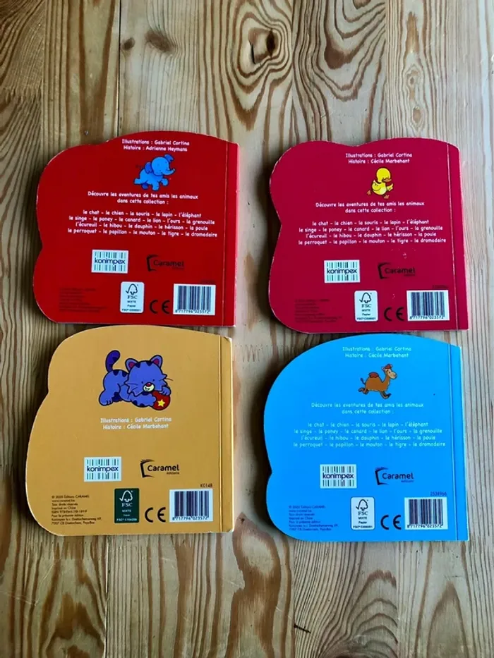 Lot de 4 livres pour enfants - photo numéro 2