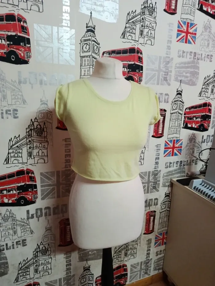 Croc top jaune