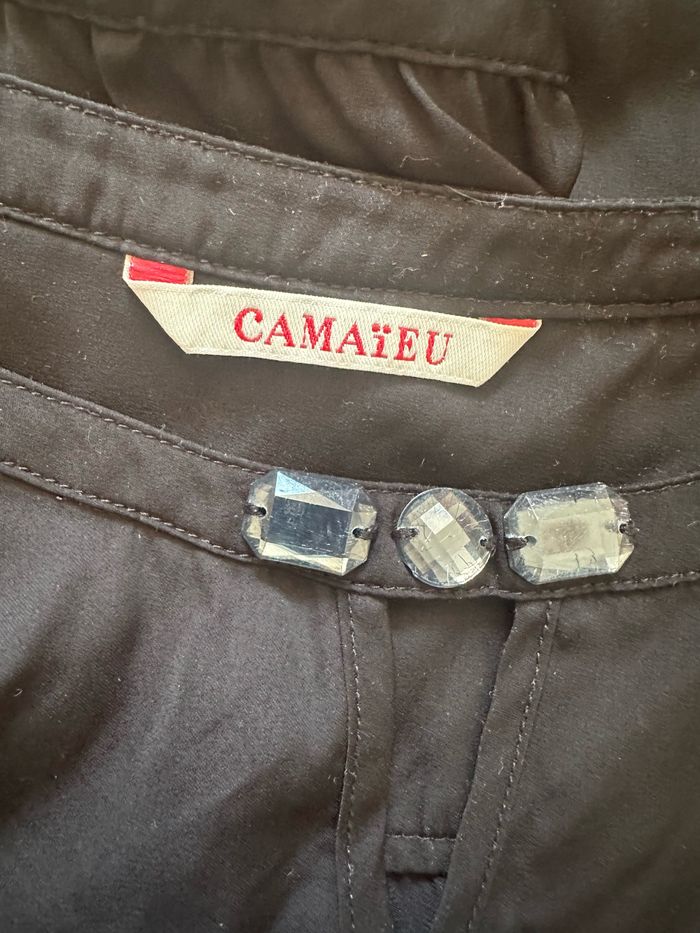 Blouse noire T.42 Camaïeu - photo numéro 7