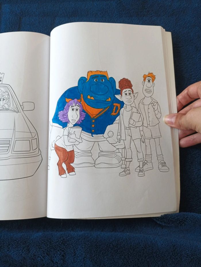 Livre de coloriage En Avant Disney - photo numéro 7