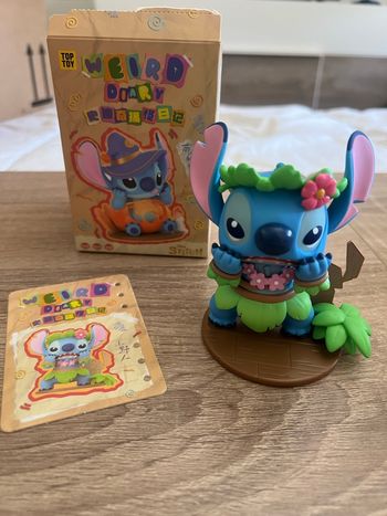 Figurine Top Toy Miniso Disney Stitch & Scrump Weird Diary