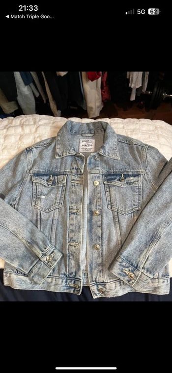 Veste en jean fille 10/12 ans