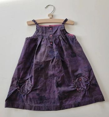 Robe violette - 24 mois
