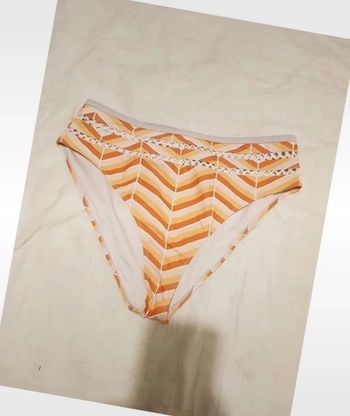 Bas de maillot de bain taille haute taille 50