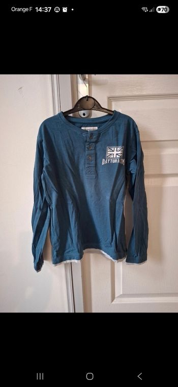 Tee-shirt manches longues 8 ans