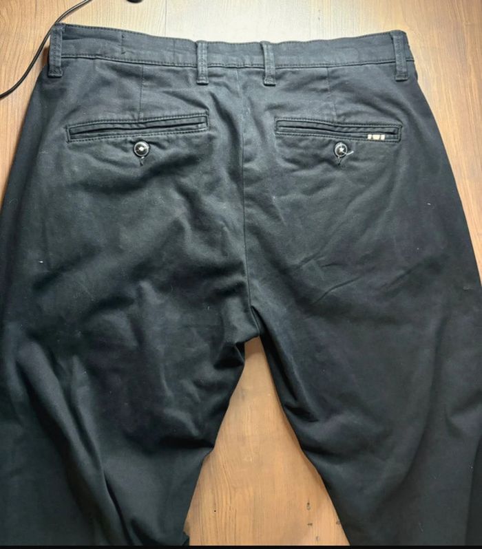 Pantalon homme jeans noir - photo numéro 4