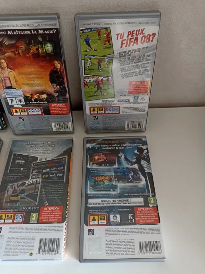 Lot 6 jeux psp - photo numéro 5