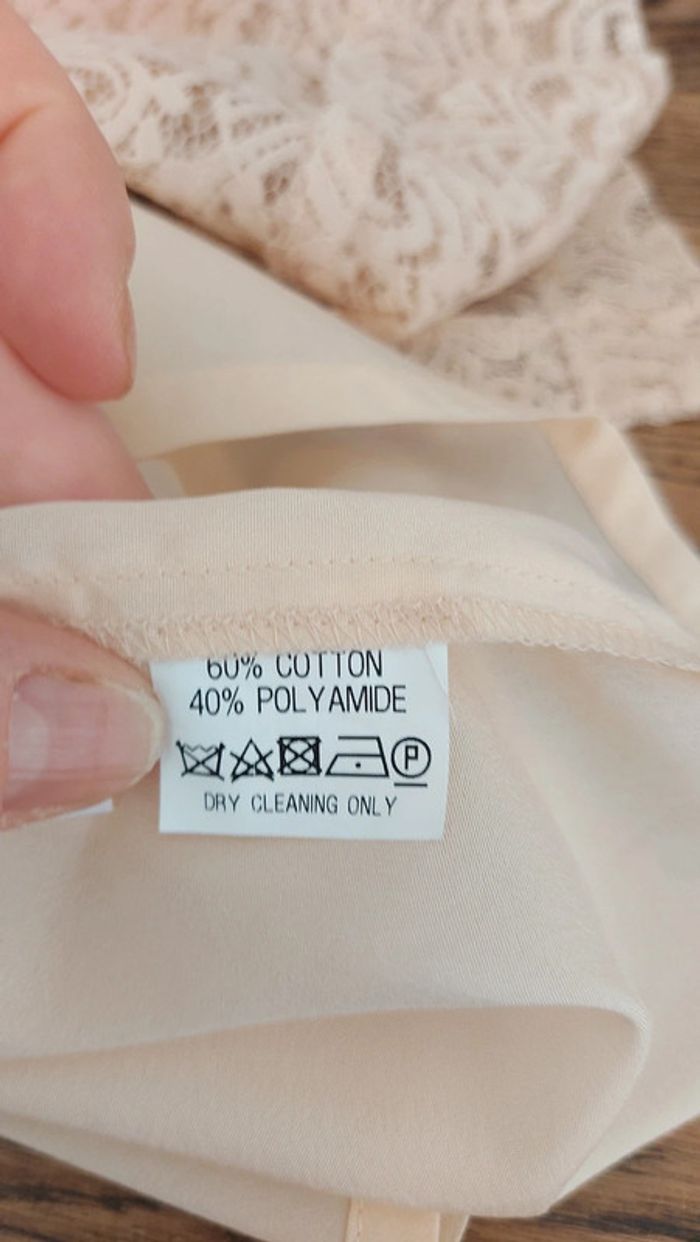 Robe chic rose pâle Just in Case taille 36 - photo numéro 20