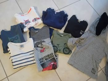 Lot t shirt Manche longue 4 ans
