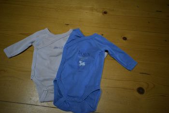 lot bodies manches longues petit bateau