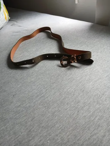 Ceinture femme kaki