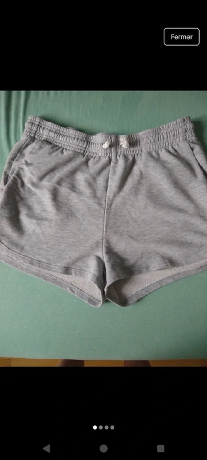 Shorts femme avec poches