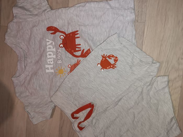 Ensemble maillot short 9 mois