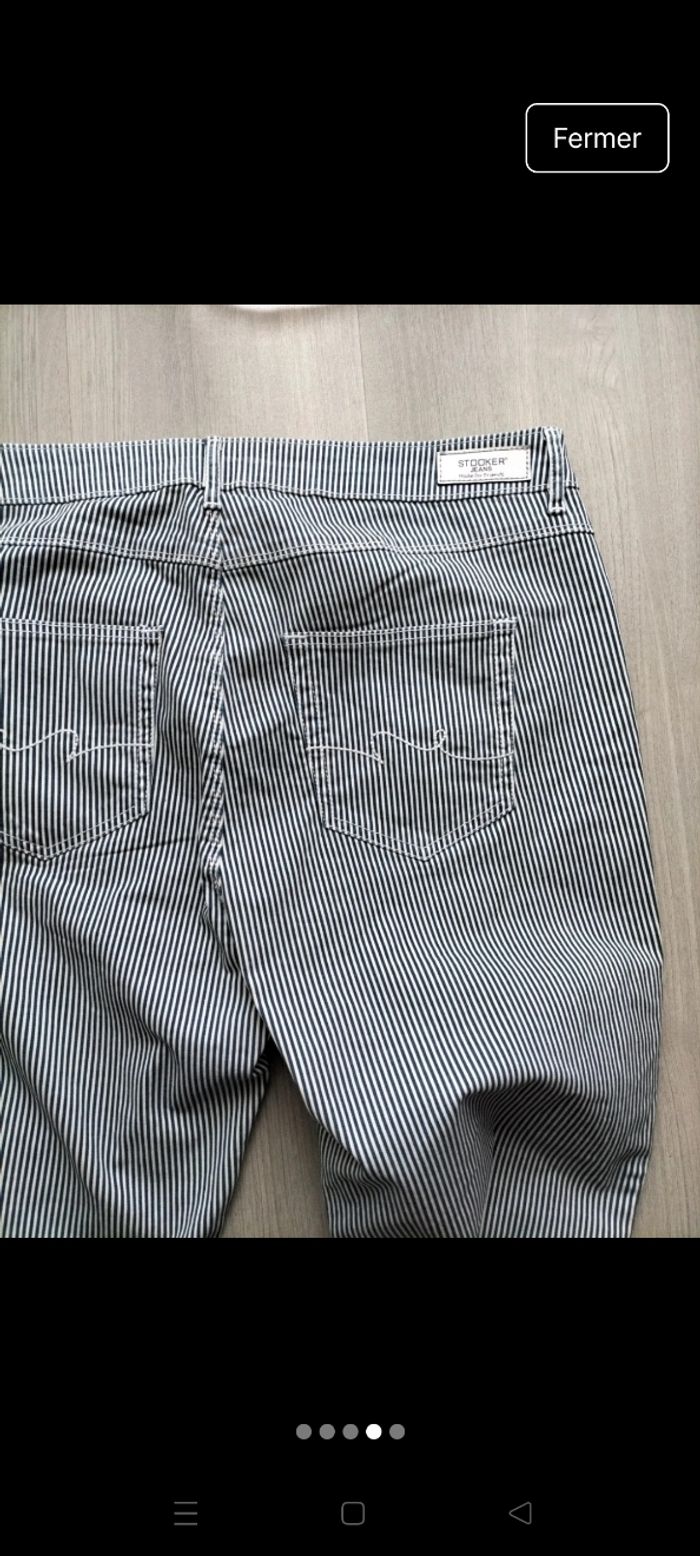 Pantalon coupe droite - photo numéro 4