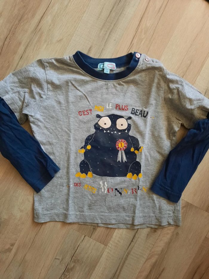 T shirt 4 5 ans monstres