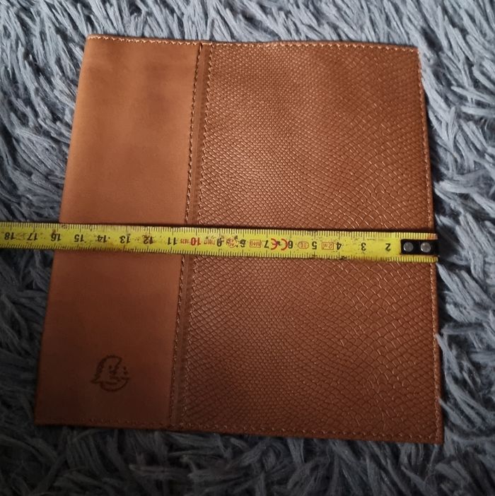 Lot 2 protèges cahiers (bleu et marron) - photo numéro 9