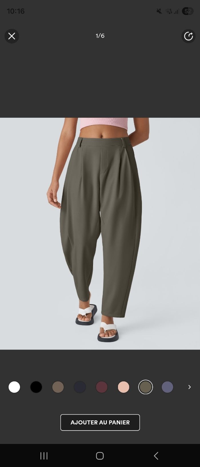 Pantalon tailleur barrel - photo numéro 2