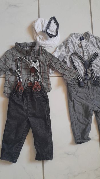 Lot de 2 ensemble chic 6 mois