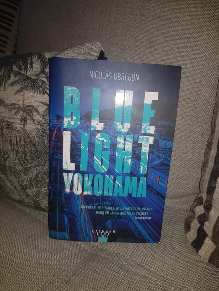 Livre Blue light Yokohama de Nicolas Obregon