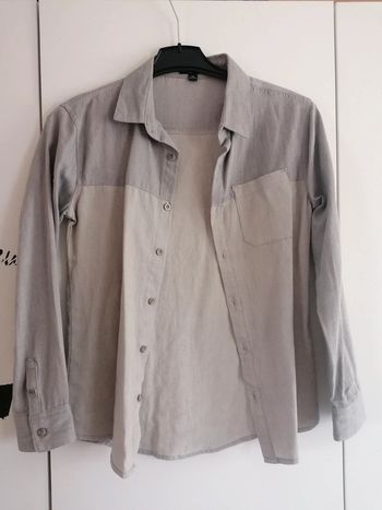 Chemise grise