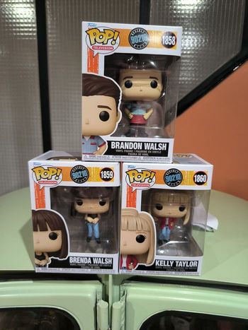 Lot de 3 pop berverly hills 90210 