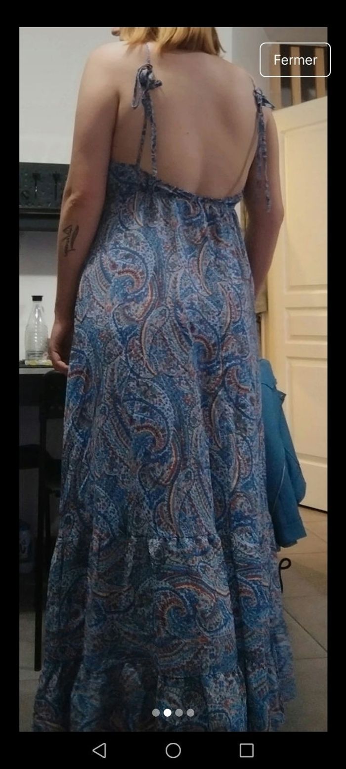 Robe longue dos nu - photo numéro 2