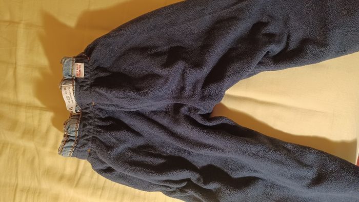 Pantalon jeans doublé Zara - photo numéro 4
