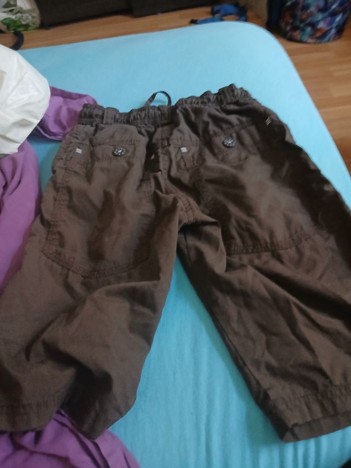 Pantalon marron garcon 5ans - photo numéro 2