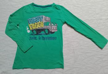 Kiabi haut t shirt graff truck 10 ans