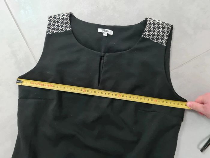 Robe fourreau noire phildar taille 42 - photo numéro 11