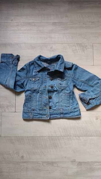 Veste en jeans fille 