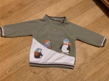 Pull pinguin bébé 18 mois