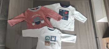 Lot de tee shirt 3mois Okaïdi