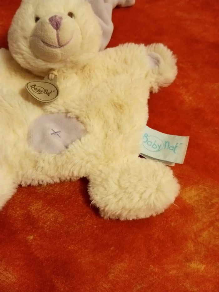 Doudou ours ourson câlins de Baby nat - photo numéro 3