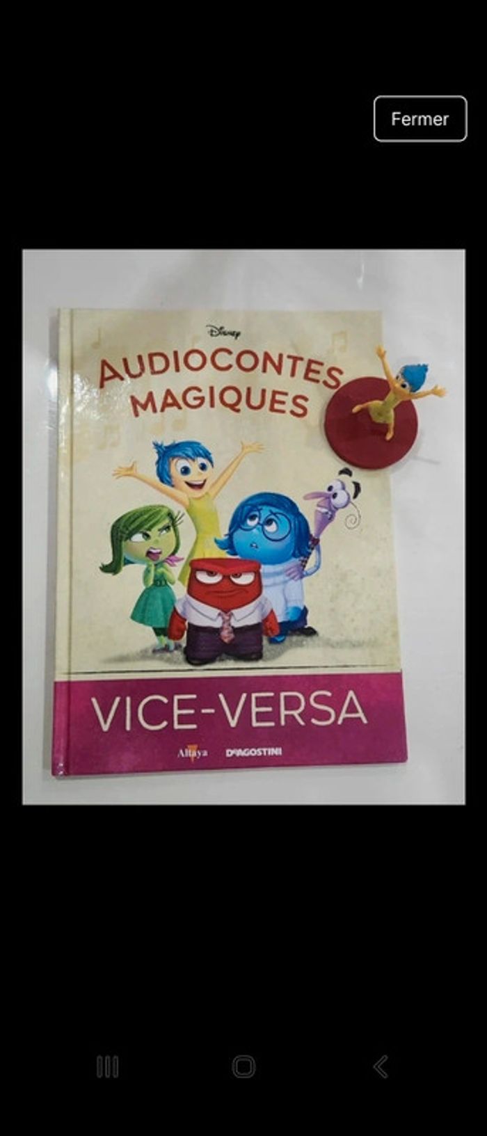Numero33 audioconte Magique Altaya disney deagostini livre+figurine audio conte compte