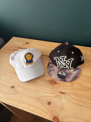 Lot de 2 casquettes