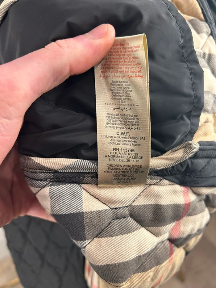 Veste matelassée Burberry 12 ans - photo numéro 8
