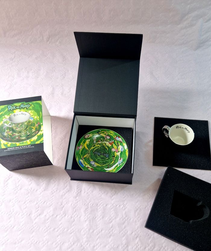 Coffret , tasse / mug , collector , Rick and morty , spécial édition collector porcelaine - photo numéro 7