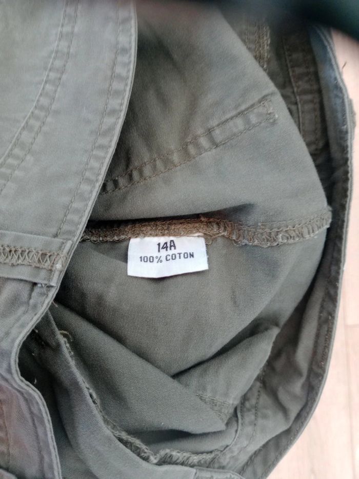 Pantalon fille 14 ans kaki c83 - photo numéro 10