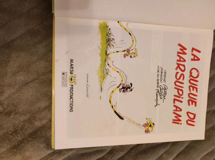 bd la queue du marsupilami 1987 - photo numéro 2