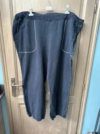 Jogging bleu marine 5XL taillissime