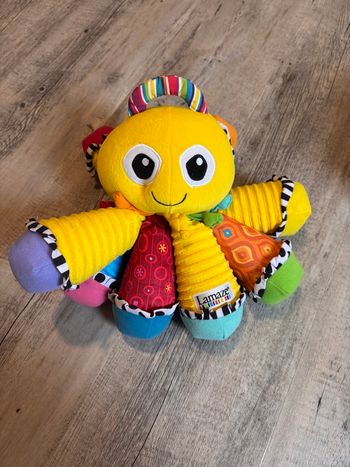 Peluche pieuvre musicale 