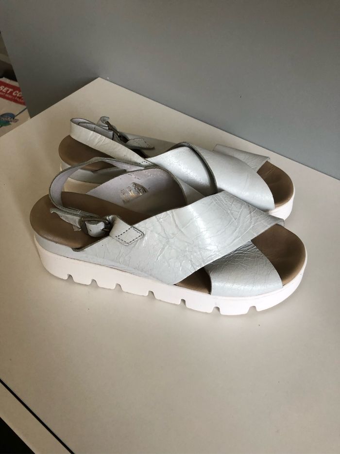 Sweet Lemon - Sandales blanches - photo numéro 2
