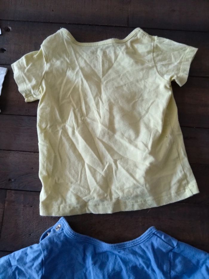 Lot de t shirt été bébé fille 9 mois lupilu - photo numéro 14