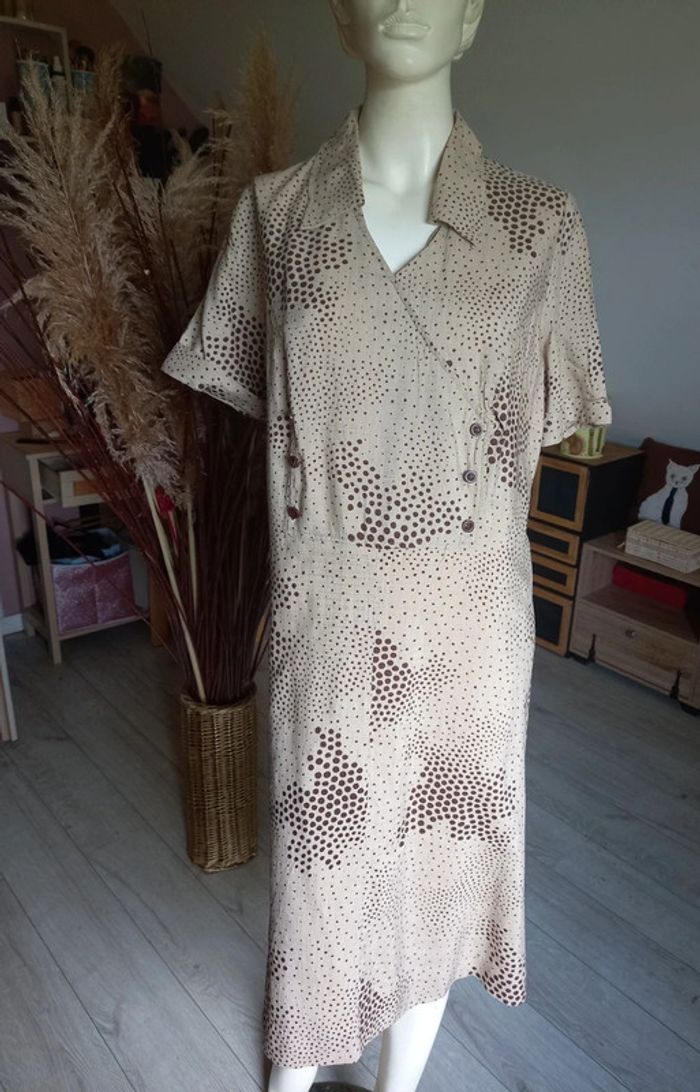 Robe imprimée taille 54 - photo numéro 2