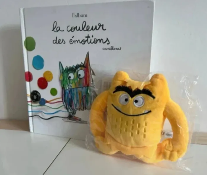 Peluche Émotion Joie - La Couleur des Émotions