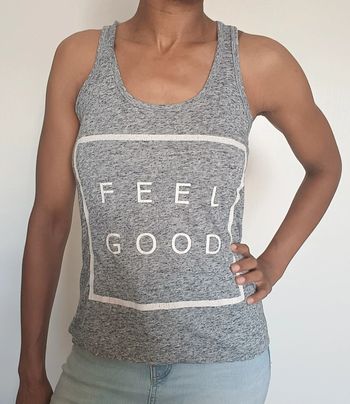 Débardeur gris T.XS