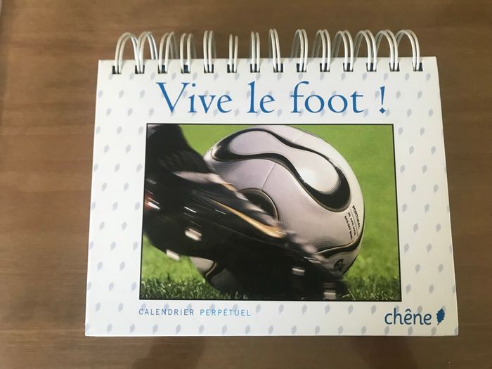 Calendrier perpétuel : Vive le foot ! - photo numéro 2