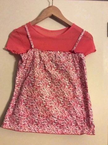 Haut fleuri vintage 38
