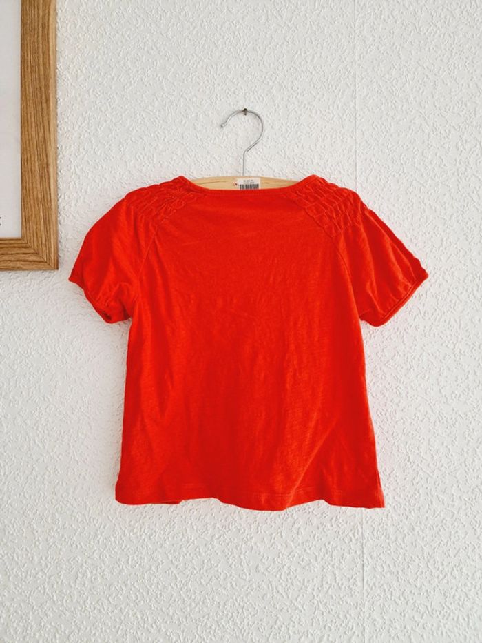Kiabi - Tee-shirt manches courtes - Rouge (3 ans) - photo numéro 3